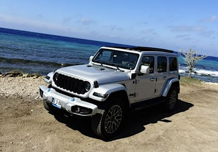Jeep Wrangler met elektrisch Sunroof