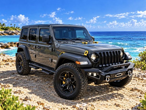 Jeep Wrangler Special Edition Sting Grey Curacao ( new model )