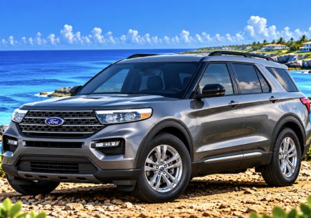 Ford Explorer SUV Limited 6 persoon luxe uitvoering (2024 )