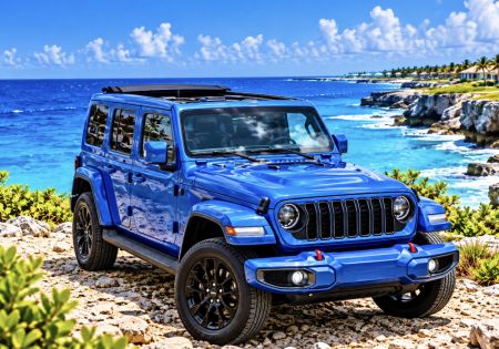 Jeep Wrangler Convertible met elektrisch Sunroof Unlimited ( new model )